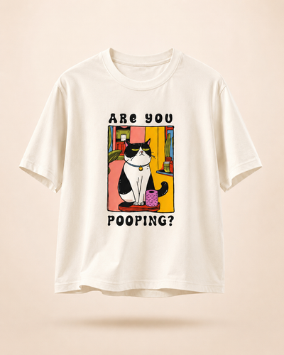 تیشرت زنانه نخ پنبه گربه اخمو