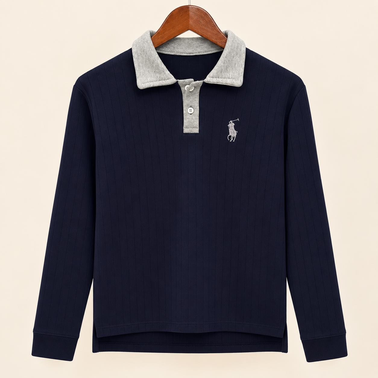 پلوشرت زنانه کبریتی پولو رنگ سورمه ای